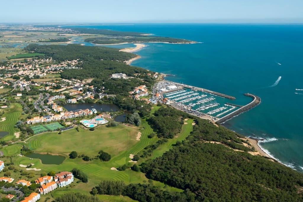 "L'Harmonie" Appartement Cosy 4 Personnes, Vue Golf, Wifi Gratuit Talmont-Saint-Hilaire Exterior foto